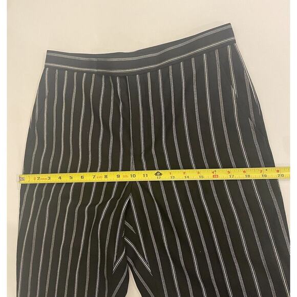 Ralph Lauren Collection Purple Label Pinstripe Wool Pants 8 Straight Leg Runway - Picture 13 of 16